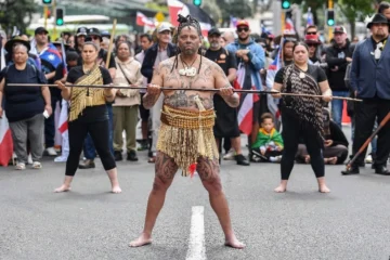 Miles se manifiestan en Nueva Zelanda a favor de los derechos de los maoríes